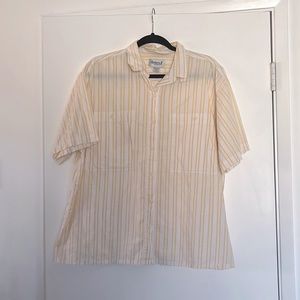 Vintage Partners II Striped Short Sleevd Shirt